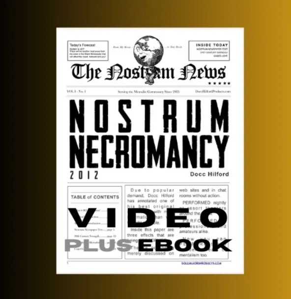 Docc Hilford - Nostrum Necromancy (Video+eBook)
